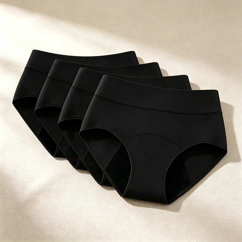 100% Leak-Proof Underwear 4-pack