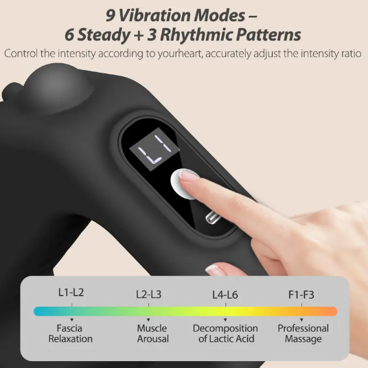 BLACK GONE! ACT FAST 2026 Fascia Ring R10 Cordless Waist & Back Muscle Recovery Massager | Adjustable Fit Up to 55'
