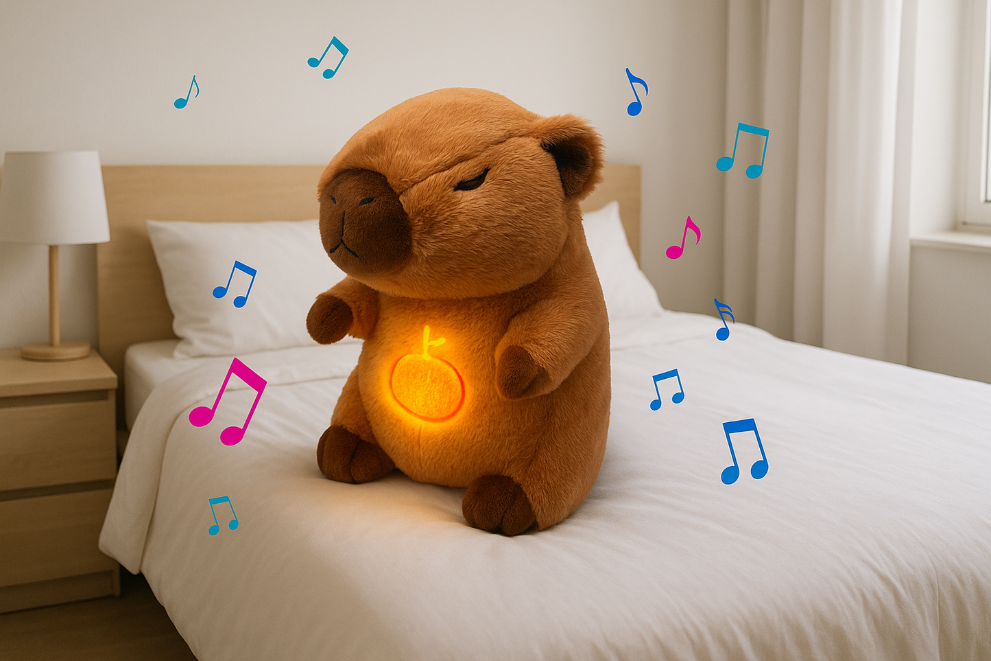 Breathing Capybara Sleep Plush