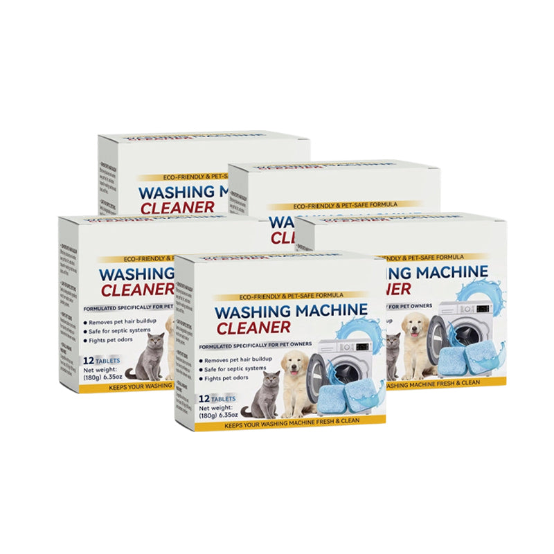 Powerful Washer Deep Cleaner Tablets Eliminate Hidden Bacteria & Bad Smells Fast