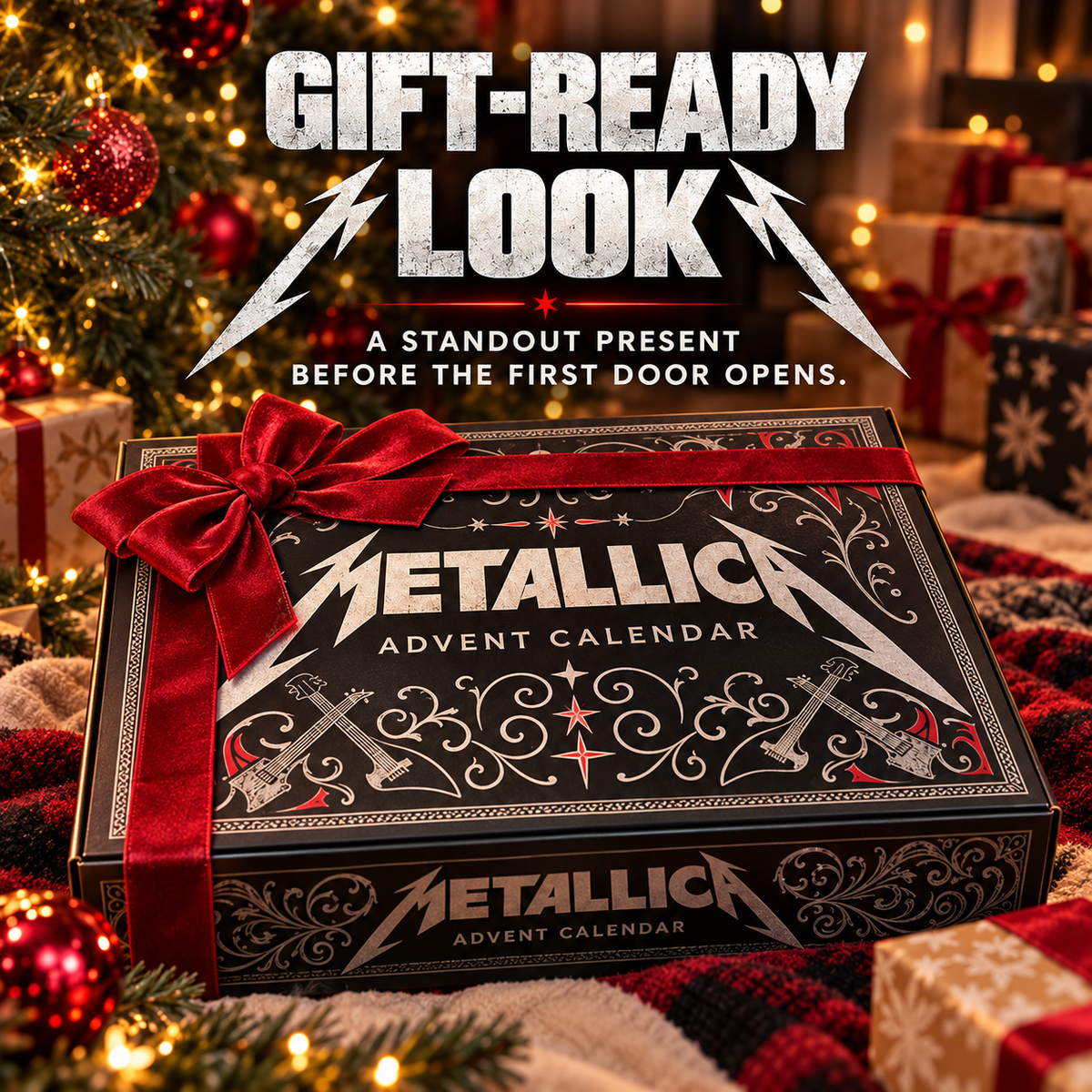 Metallica Advent Calendar 24-Day Rock Christmas Countdown
