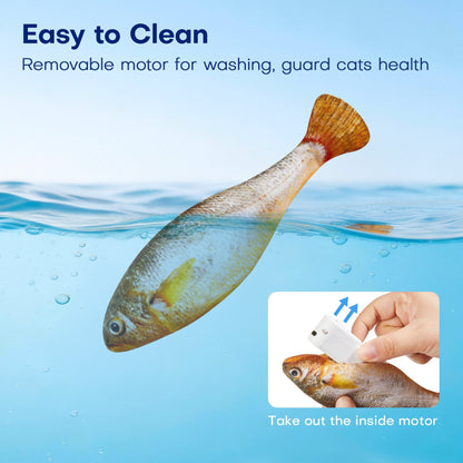 Realistic Flopping Fish Cat Toys