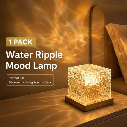 Rechargeable Wave Projector 16 Color Shower Light, Remote Controlled & Waterproof