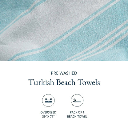 🔥Summer Hot Sale 48%OFF🌴 Lightweight XL Flat-Weave Beach Towel
