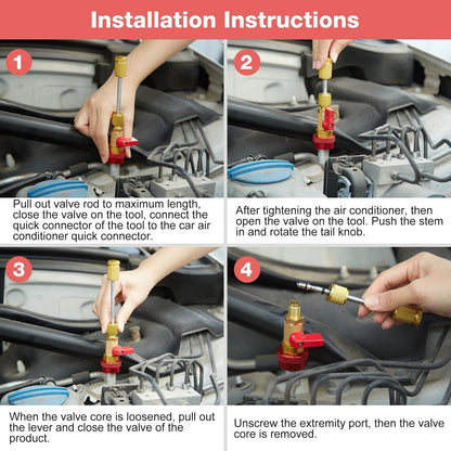Auto AC Valve Core Remover Installer Tool