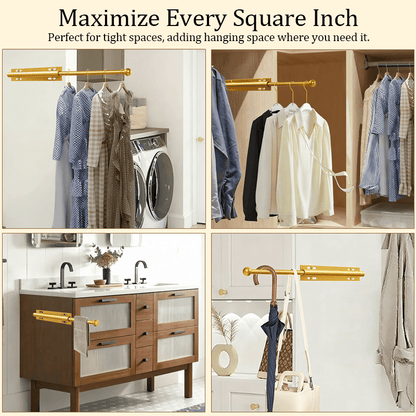 Valet Rod for Closet Pull Out