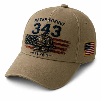 Never Forget 343 Memorial Cap