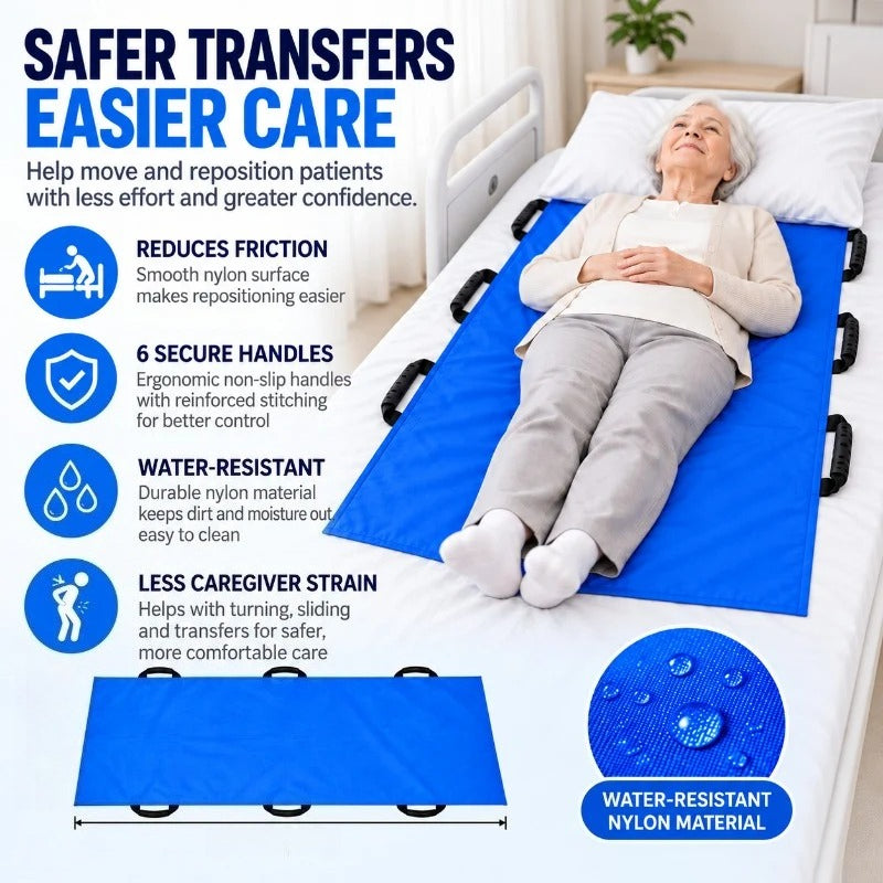 Patient Repositioning Sheet with Handles Thoughtful Support for Daily Care