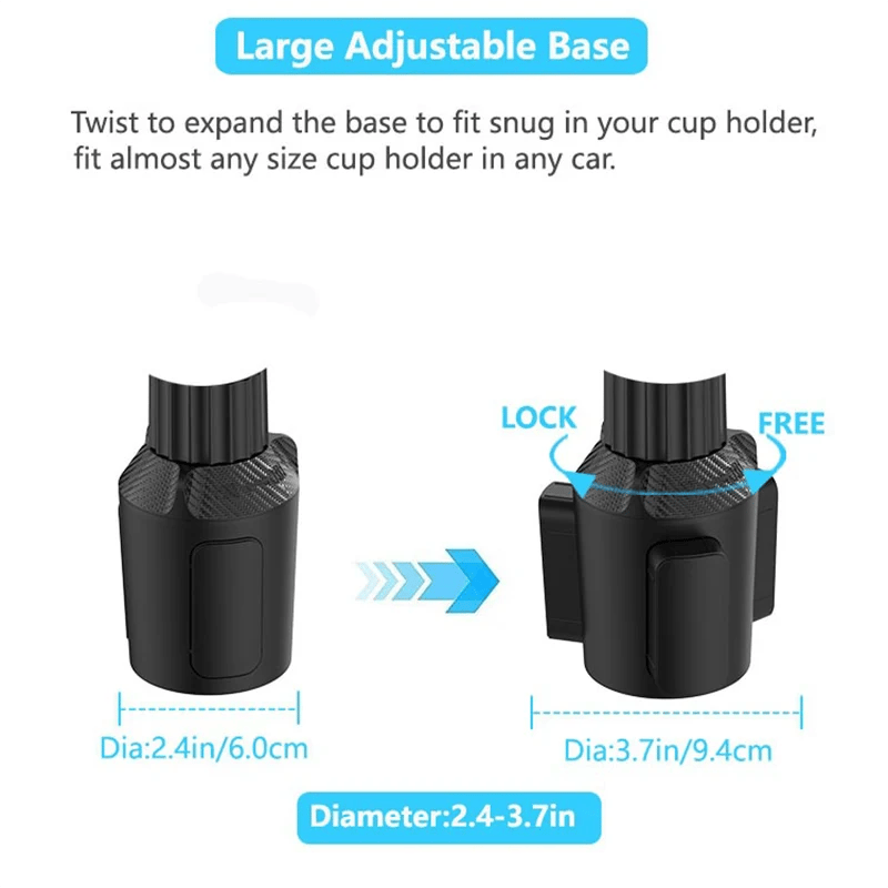 360 Rotating Car Food Tray & Phone Holder