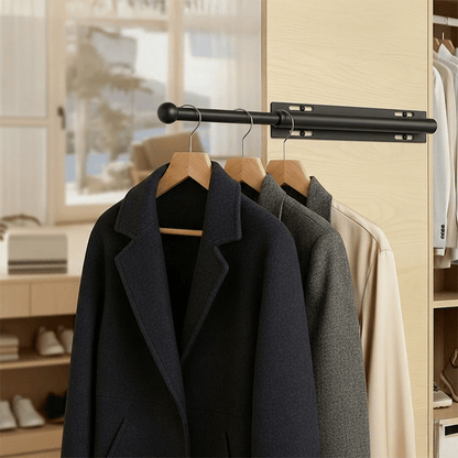 Valet Rod for Closet Pull Out
