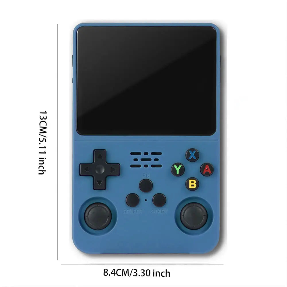 R36S Retro Handheld Game Console 3.5" IPS Screen, Linux System, 3000mAh Battery, Preloaded Games