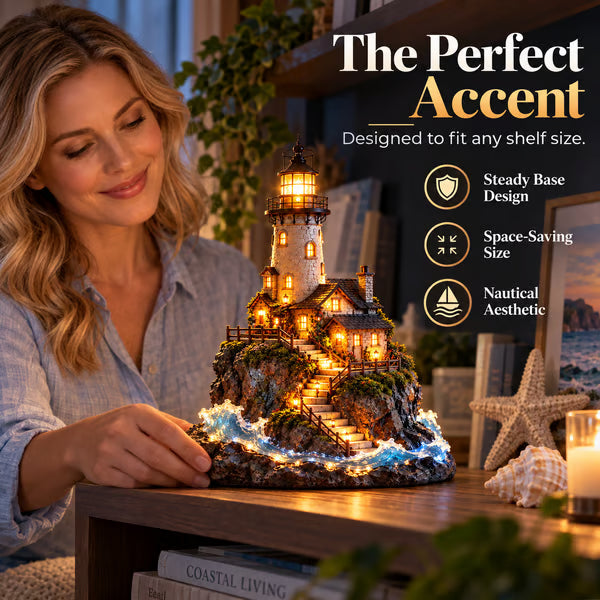 Coastal Lighthouse Glow Bring the Calm of the Shore Home