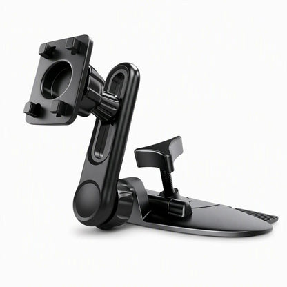 Car CD Slot and Air Vent Adjustable Gravity Phone Mount Holder Bracket Accessory