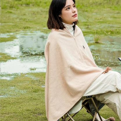 Portable Heated Shawl Wearable Electric Heating Wrap
