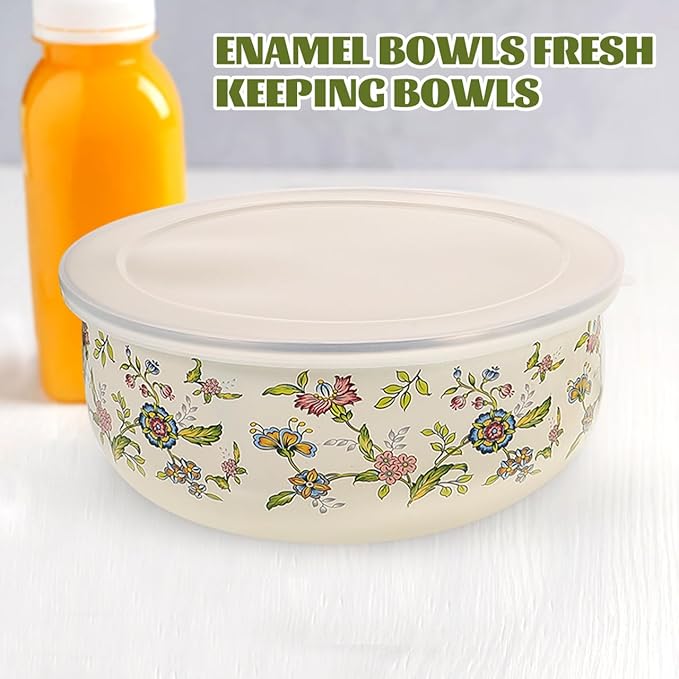Enamel Mixing Bowl Set