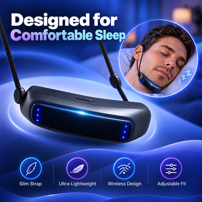 Smart Anti-Snore Device. Stop Snoring, Start Sleeping Deeply