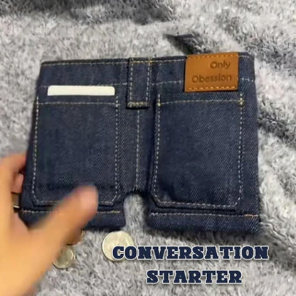 Mini Jeans Wallet