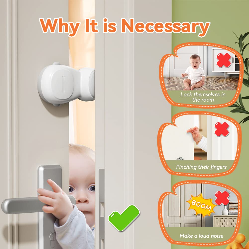 Automatic Childproof Door Stoppers