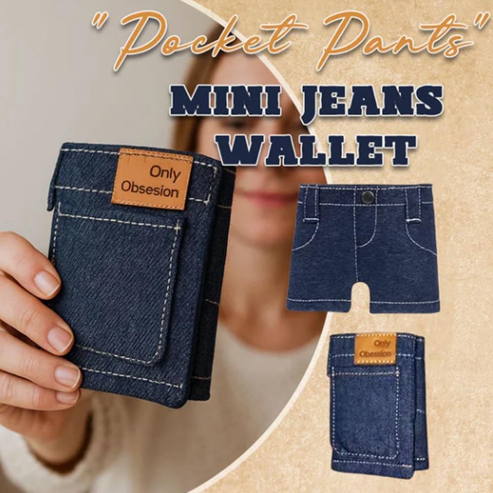 Mini Jeans Wallet