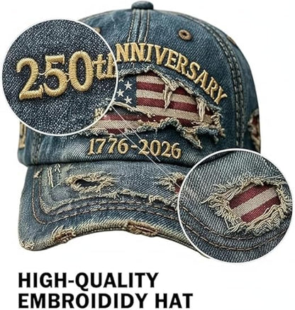 Patriotic Eagle Baseball Cap