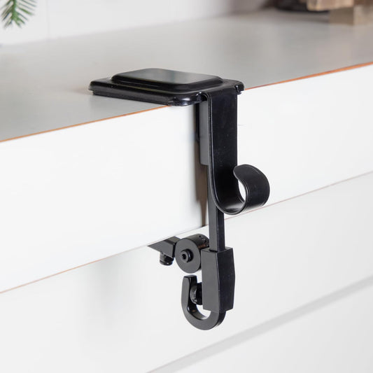 Adjustable Stocking & Garland Mantle Hangers Damage-Free Dual-Hook Christmas Fireplace Holders
