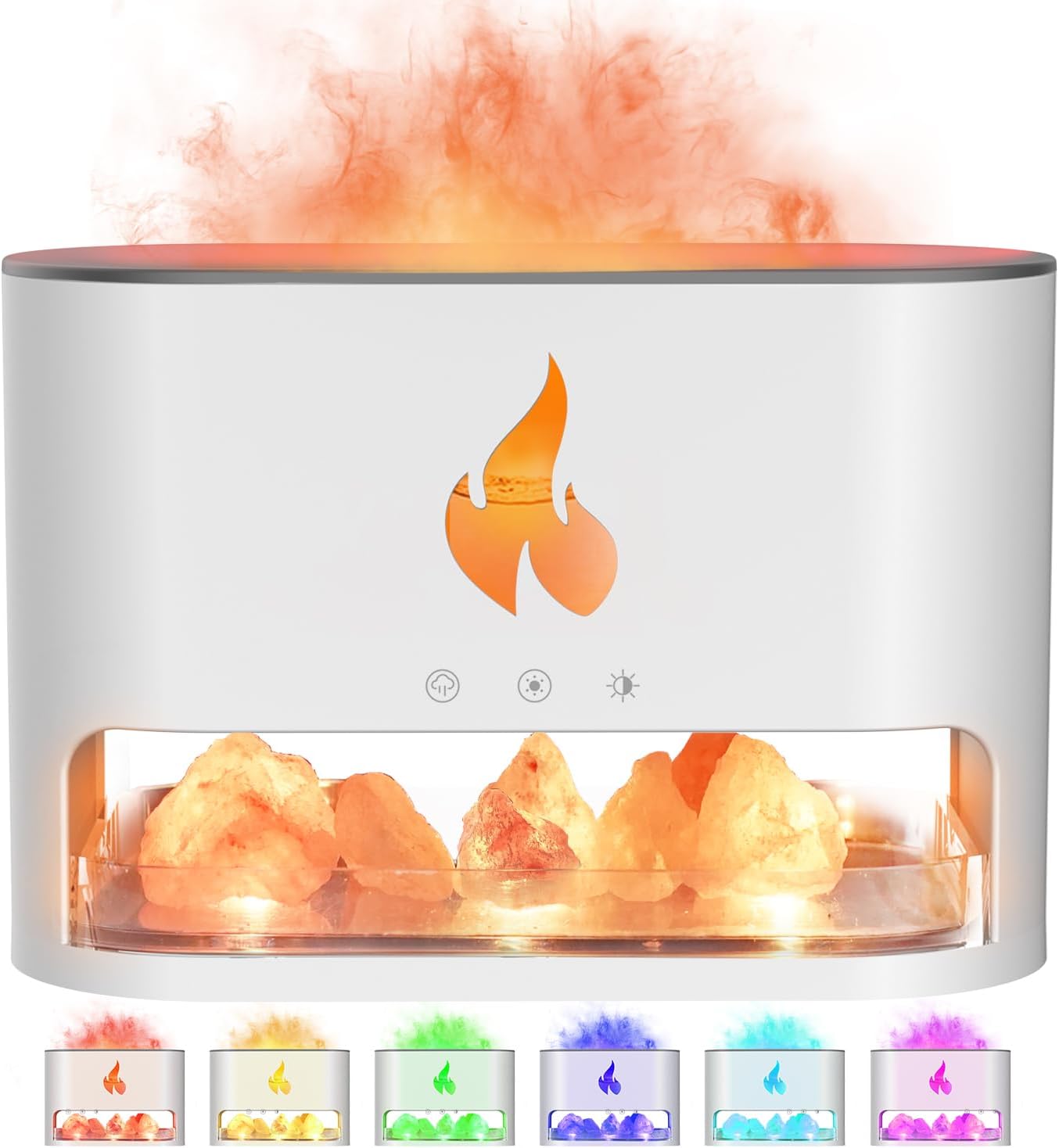 Himalayan Salt Fireplace Humidifier