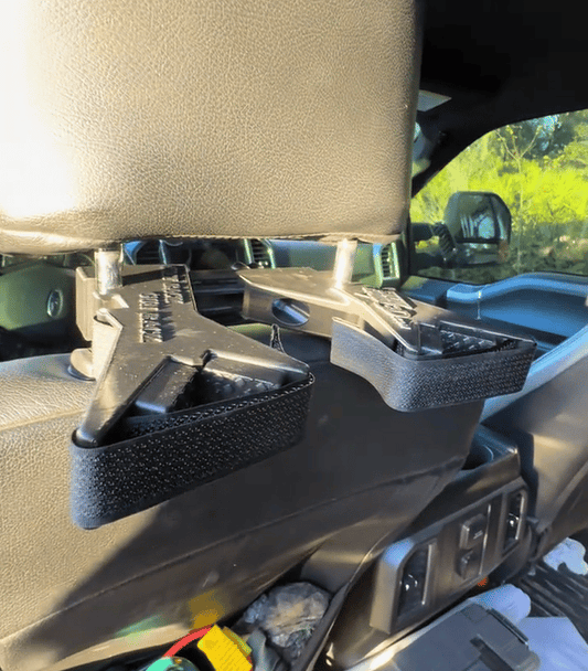 Heavy-Duty Universal Car Seat Back Support Mount Rack, Sturdy Rear Seat Backrest Reinforcement Bracket