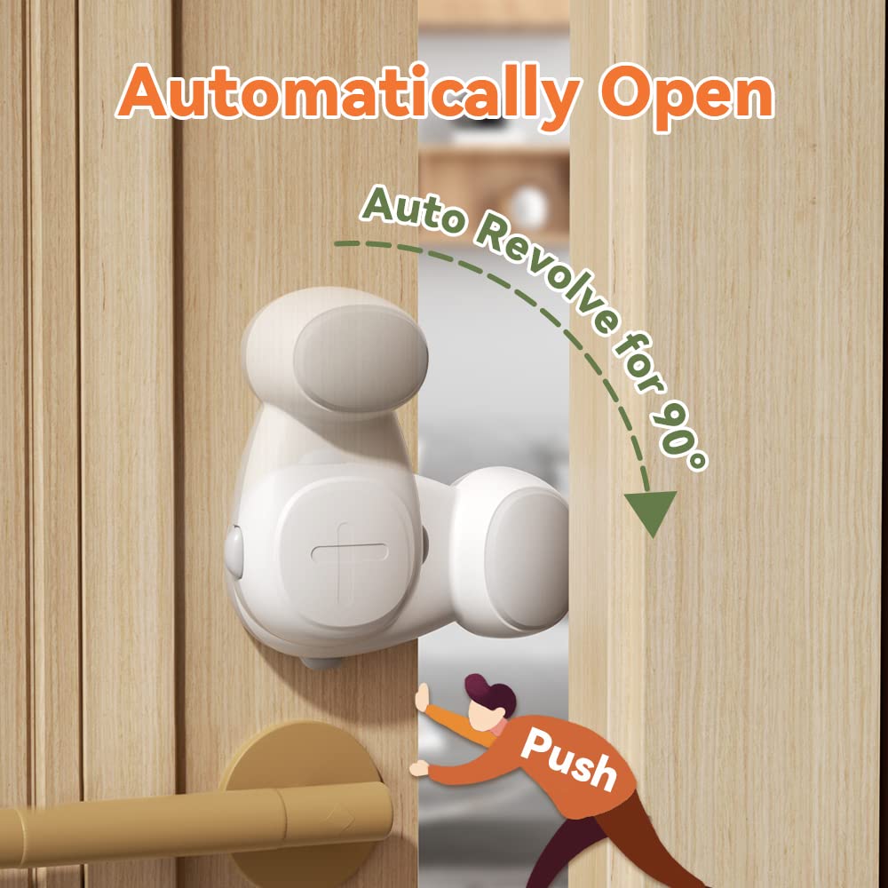 Automatic Childproof Door Stoppers