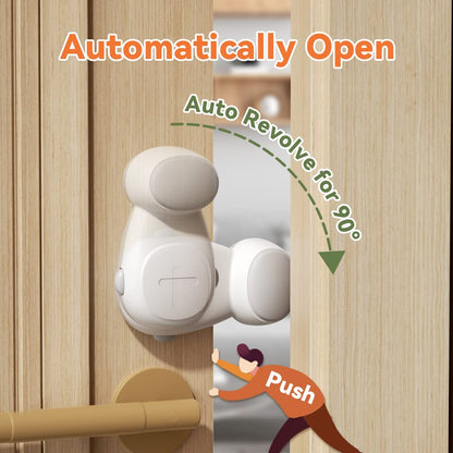 Automatic Childproof Door Stoppers
