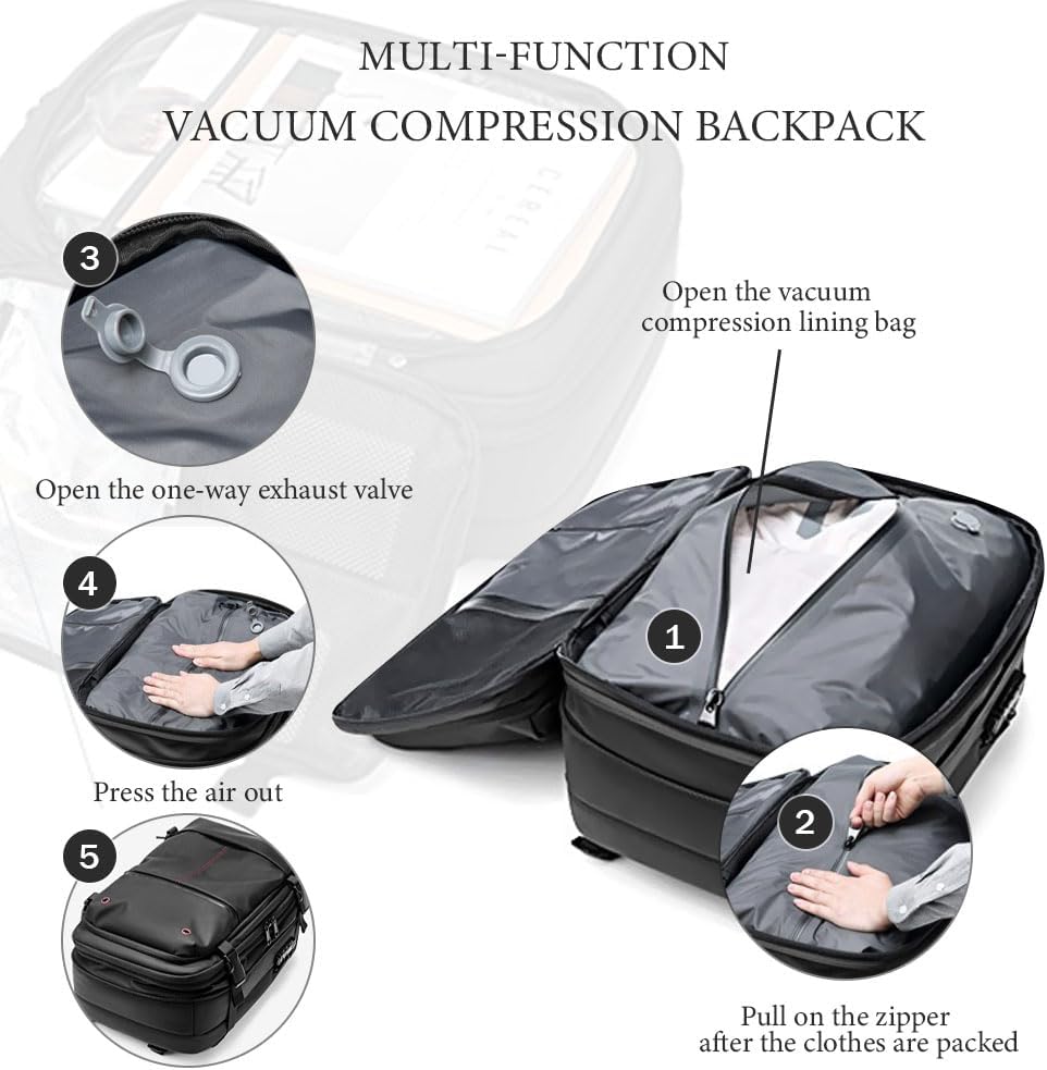 Vacuum Compression Backpack