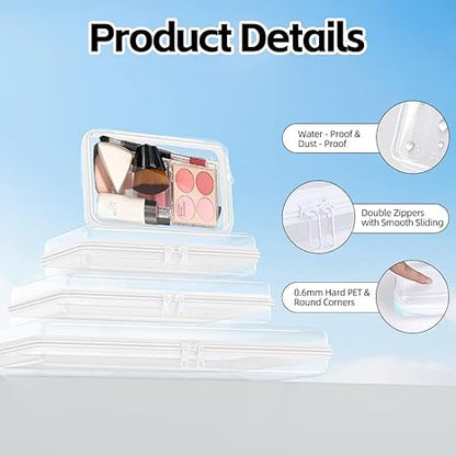 Clear Zipper Storage Case
