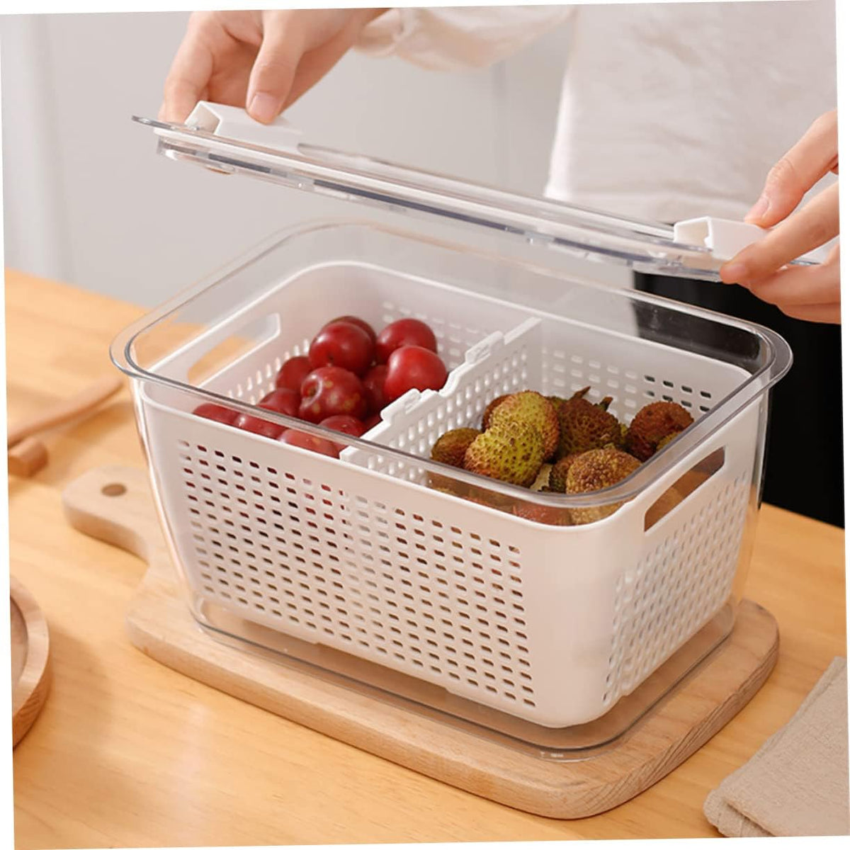 Selyn Fruit & Vegetable Storage Box Set (4-Count )