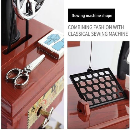 Mother's Day Mini Sewing Machine Music Box