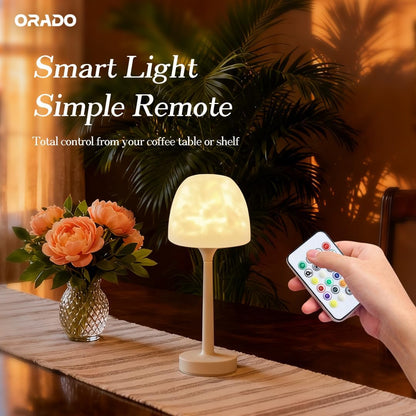 IP65 Waterproof Rotating Aurora Water Ripple Desk Lamp