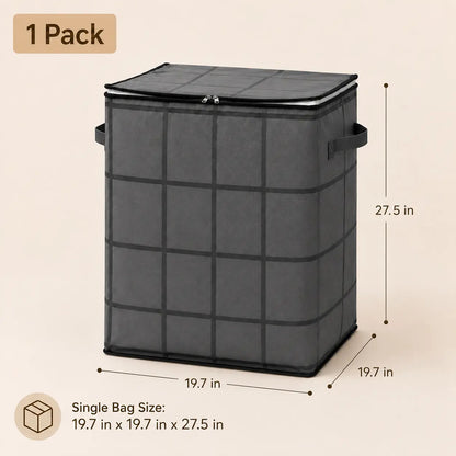 XXL 210L Storage Bag Large Capacity Moving & Closet Organizer for Quilts, Bedding & Sweaters