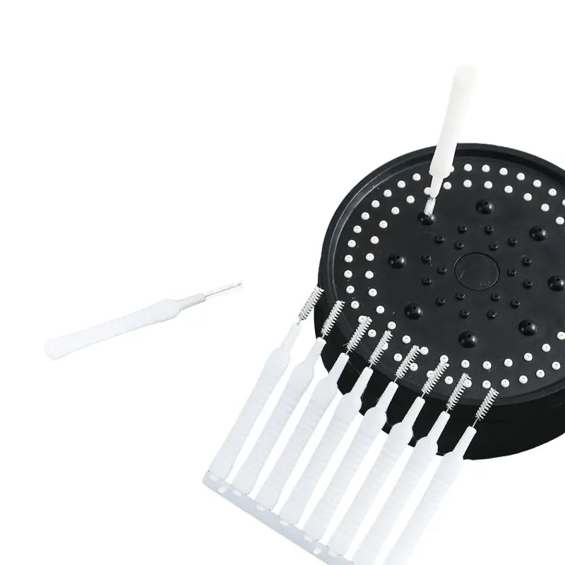 Shower Head Cleaning Brush Set Flexible, Scratch-Free & Deep-Reach