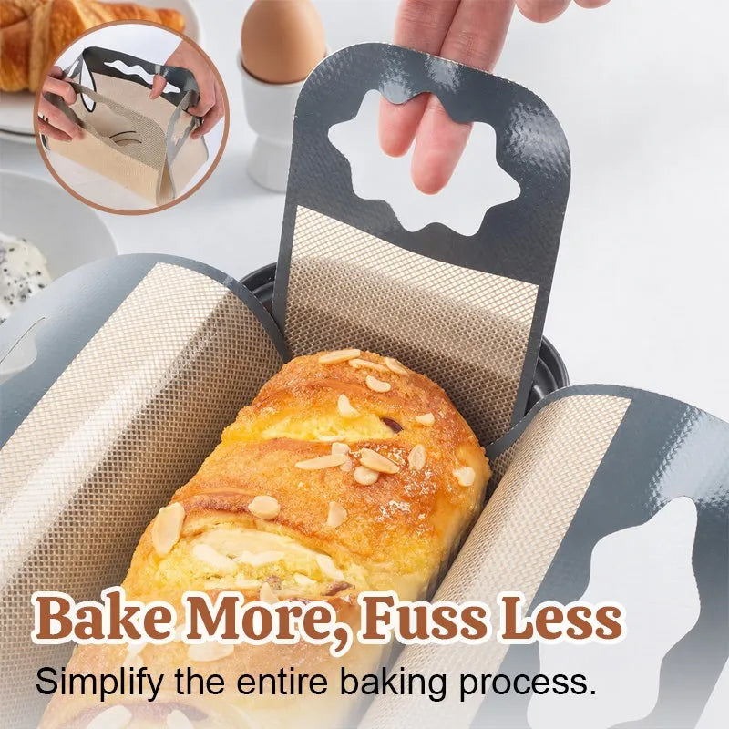 Cross Shape Food Safe Baking Liner, Simple Clean Up Alternative To Disposable Parchment Paper