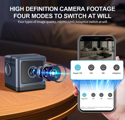 Smart WiFi Security Camera 1080P HD, Night Vision & Motion Detection