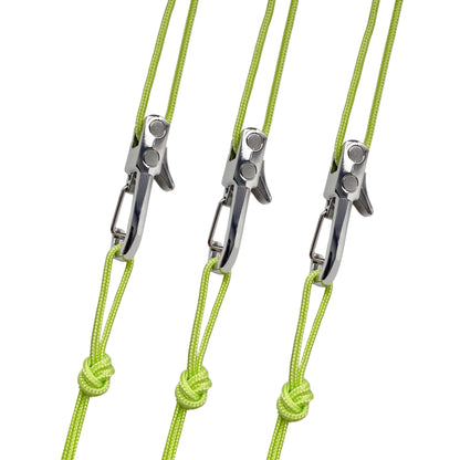 Retractable Buckle Rope - 2026 Outdoor Tool-Neon Visible Outdoor Cord for Camping, Hammock, Laundry, Cargo Transport