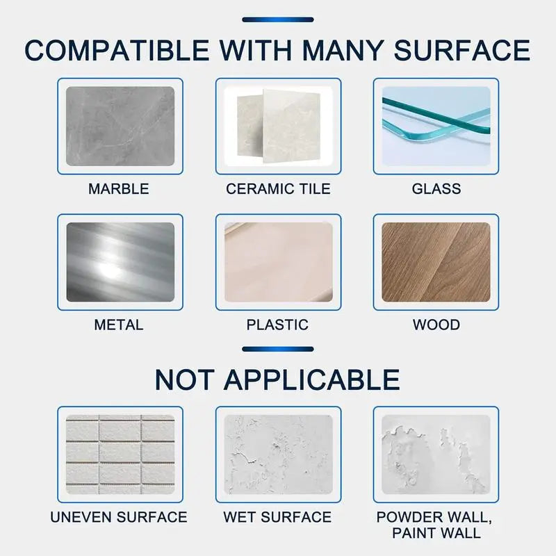 Clear Nano Double-Sided Tape,  Heavy Duty Mounting Tape for Frames, Rugs & Décor