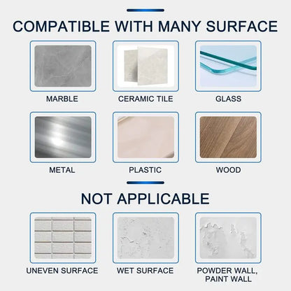 Clear Nano Double-Sided Tape,  Heavy Duty Mounting Tape for Frames, Rugs & Décor