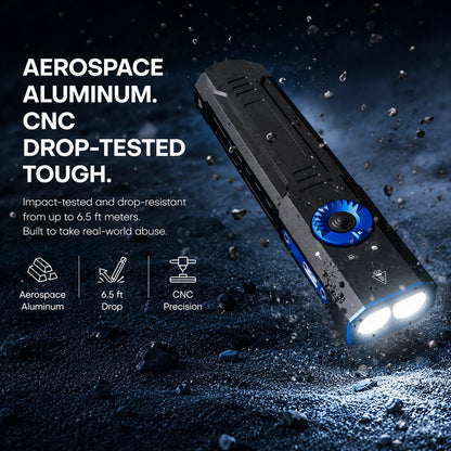 Turn Night Into Day: The Pocket-Sized High-Lumen Flashlight Built Like an Armor