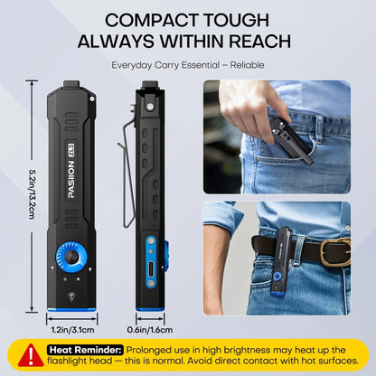 Turn Night Into Day: The Pocket-Sized High-Lumen Flashlight Built Like an Armor