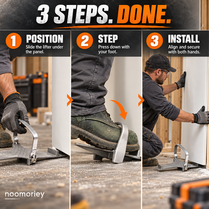 StepLift Panel Lifter Foot-Powered Installation Tool