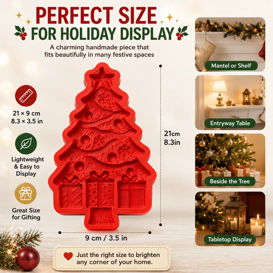 DIY Christmas Tree Mold & Paint Craft Kit