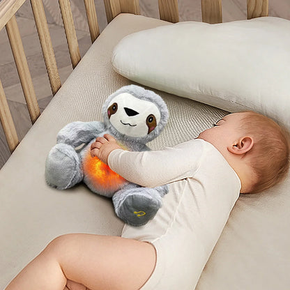 Breathing Sloth Sleep Plush