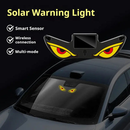 Dynamic LED Rear Window Display - Vampire Devil Eye