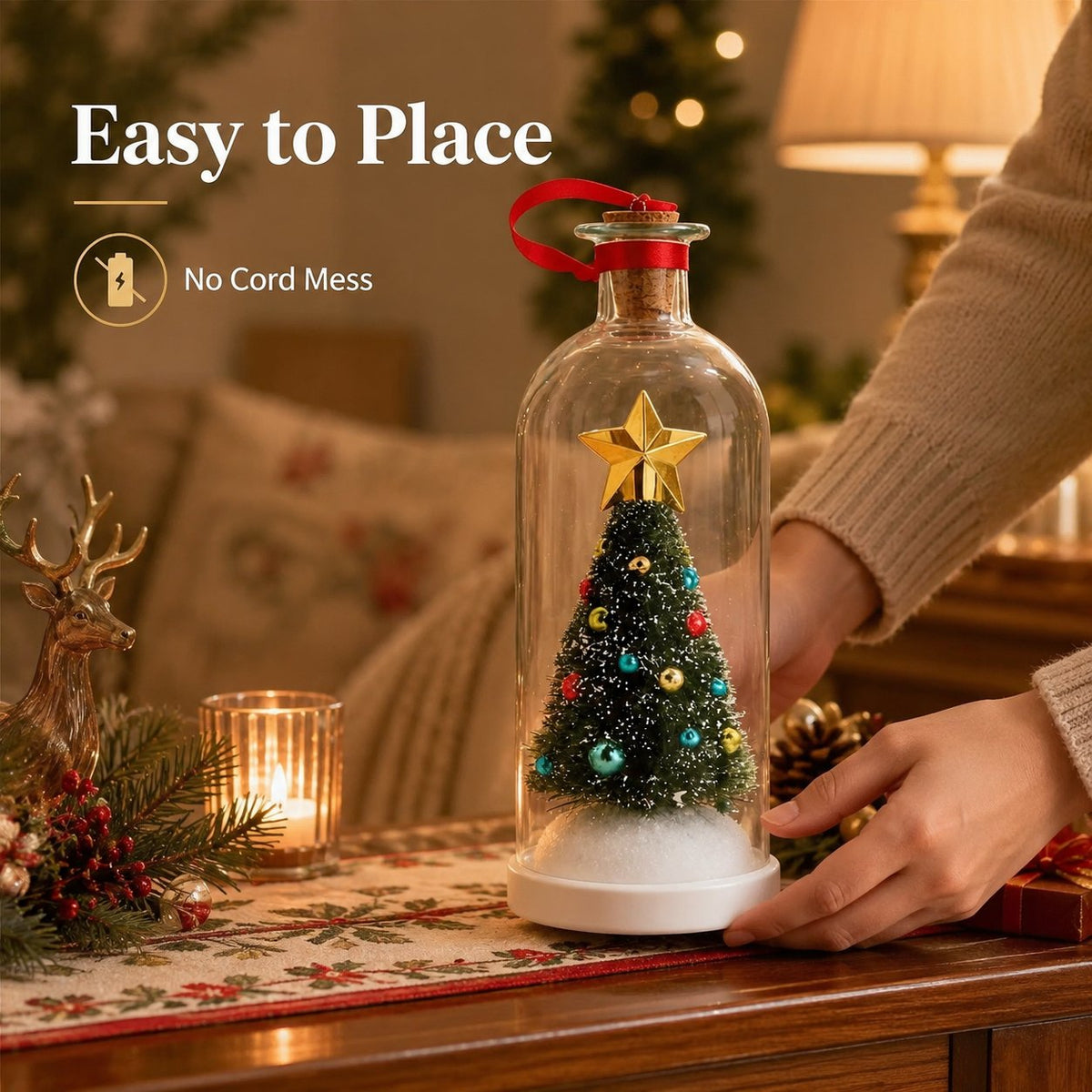 Mr. Christmas Christmas Tree Message In A Bottle