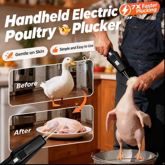2026's products Poultry electric plucker - easy plucking, saves time and energy!