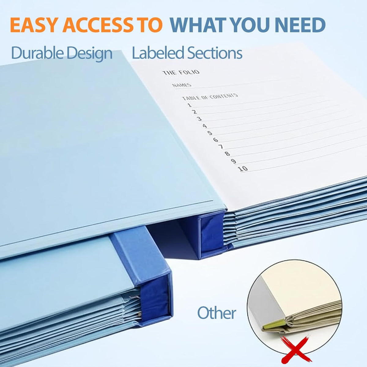 Document Organizer Binder